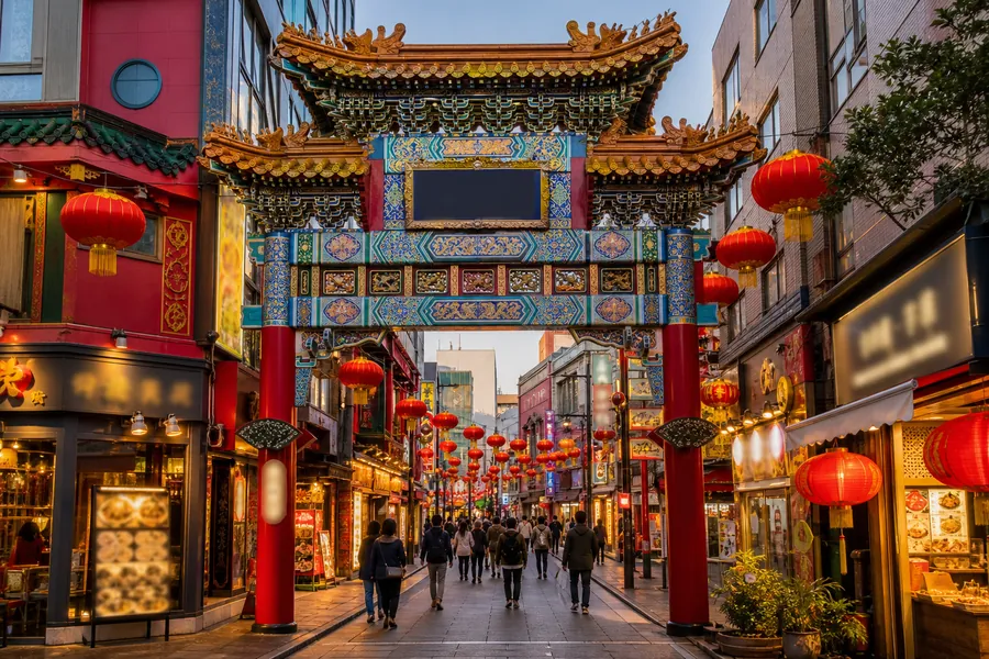 橫濱中華街(横浜中華街)