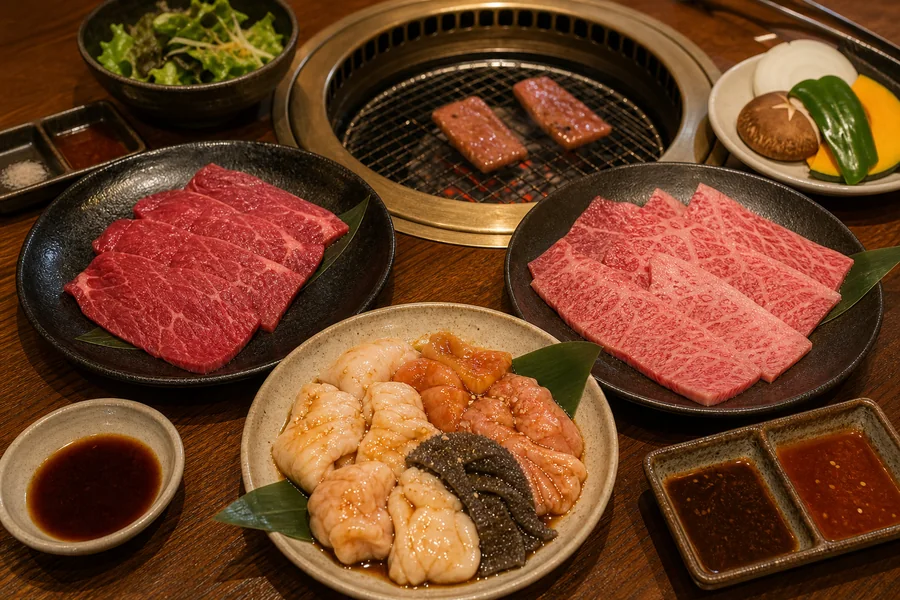 燒肉選擇分層