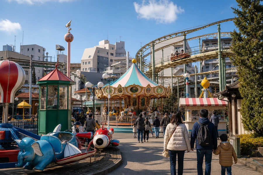 淺草花屋敷(浅草花やしき・Asakusa Hanayashiki)