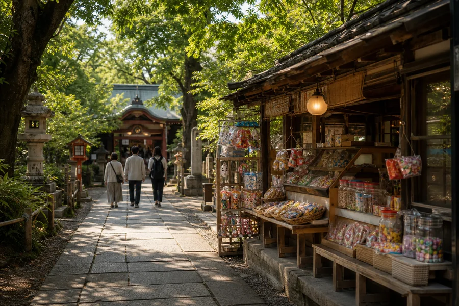 雑司ヶ谷 鬼子母神堂・上川口屋(下町散策|雑司が谷站/鬼子母神前站)