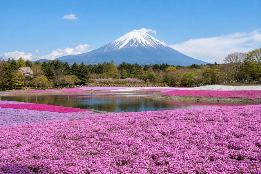 富士芝櫻祭(富士芝桜まつり)