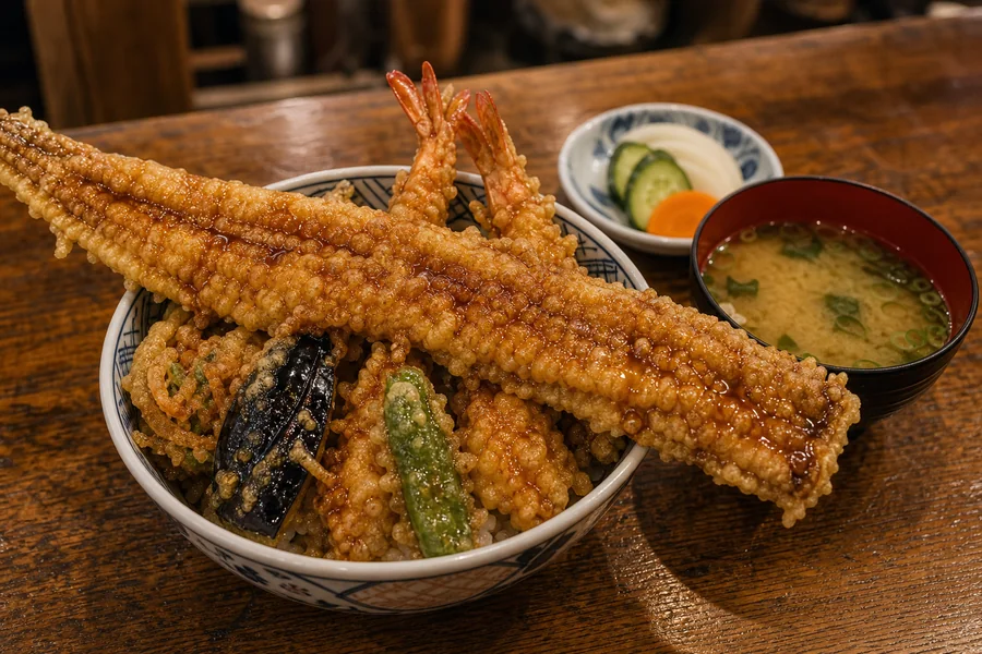 土手の伊勢屋(江戶前天丼老舖・登錄有形文化財|三ノ輪/南千住)