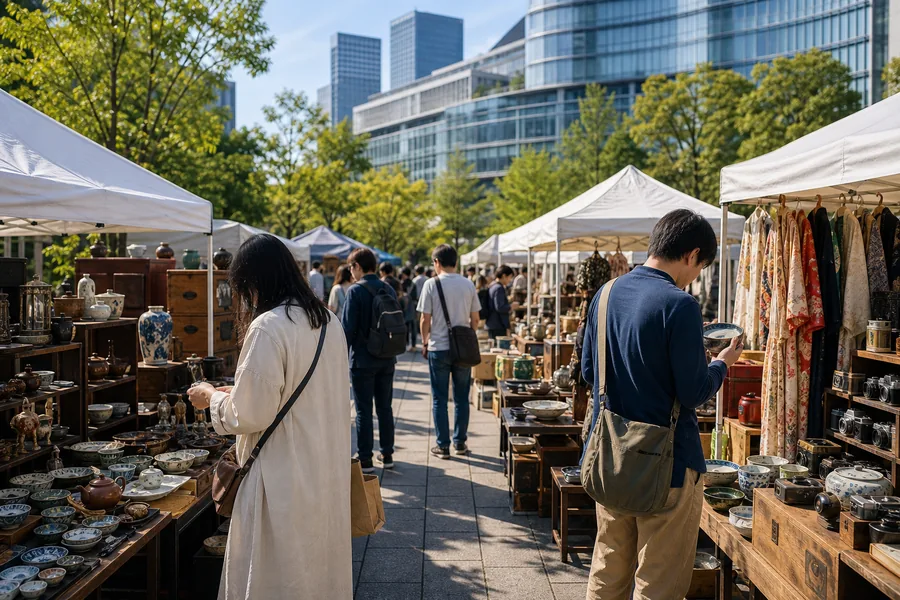 大江戸骨董市(定期骨董市|有樂町/東京站・東京国際フォーラム)