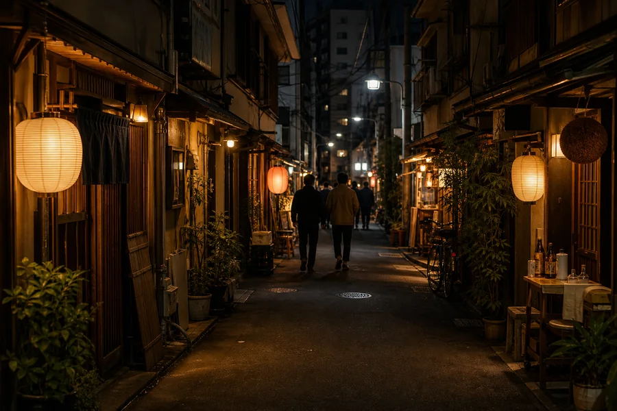 観音裏の渋酒場めぐり(在地飲み歩き文化|淺草站步行約 8–12 分)