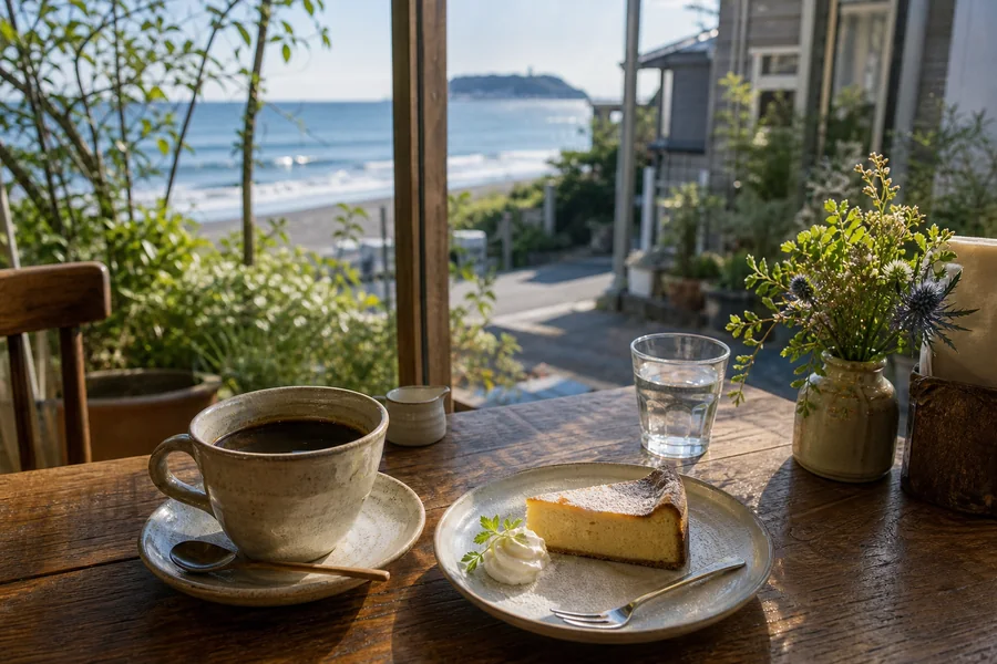 Cafe みなづき(極樂寺隱家咖啡|江之電 極楽寺站)