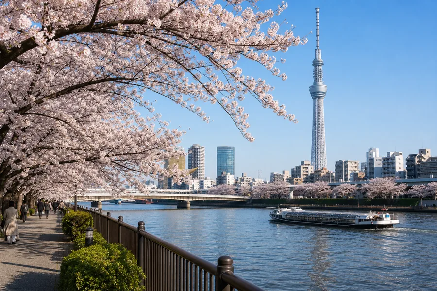 隅田公園|櫻花+晴空塔唯一同框