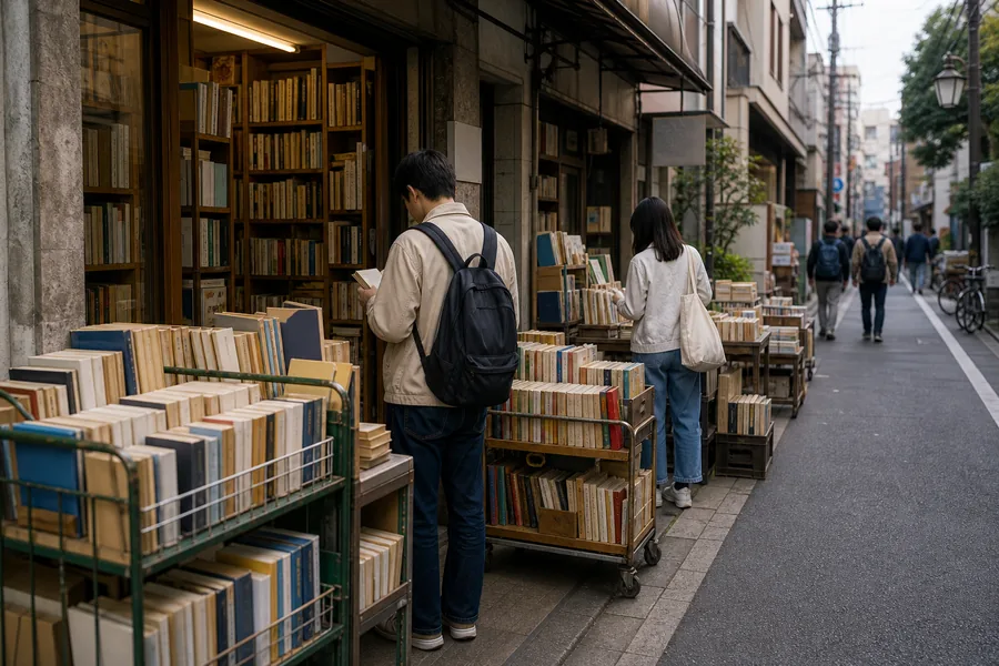 早稲田古書店街(古本街|早稲田/高田馬場站)