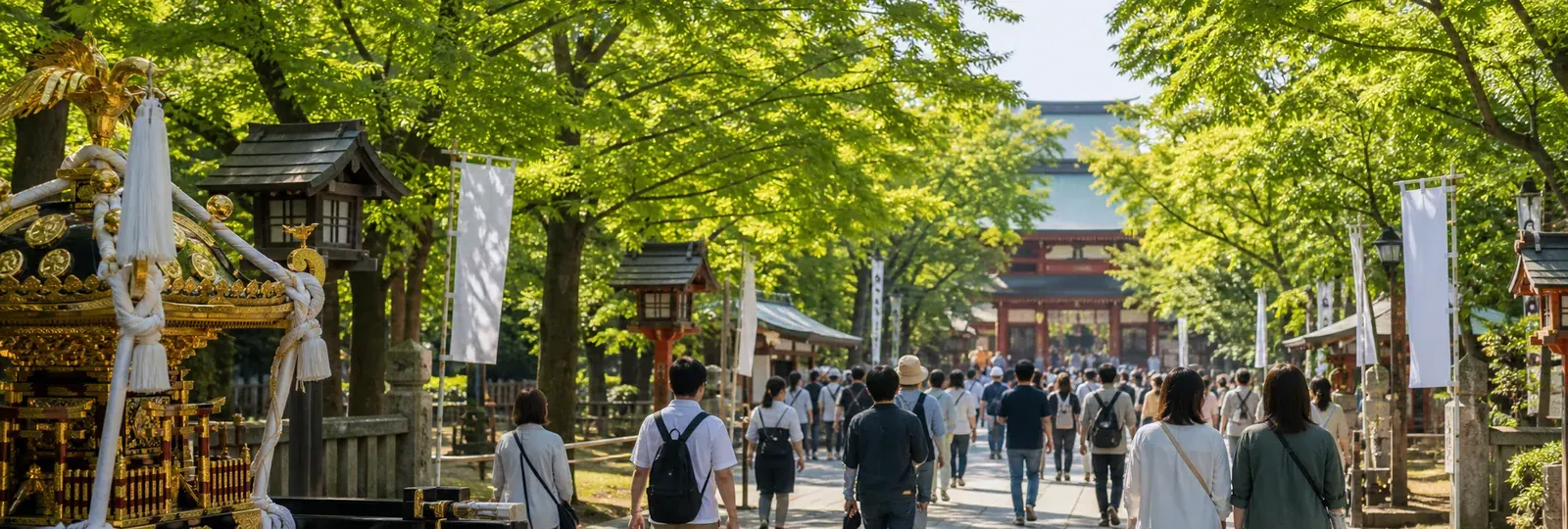 5月 — 新綠・黃金週・江戶大祭